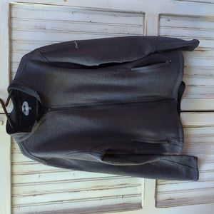 Pearl Izumi, Heather Gray full zip fleece lightweight jacket. XL